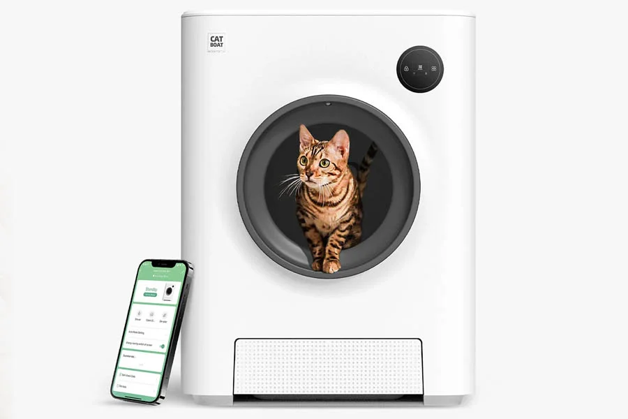 automatic kitty litter cleaner